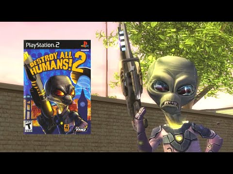 Destroy All Humans 2 sur PlayStation 2 PAL