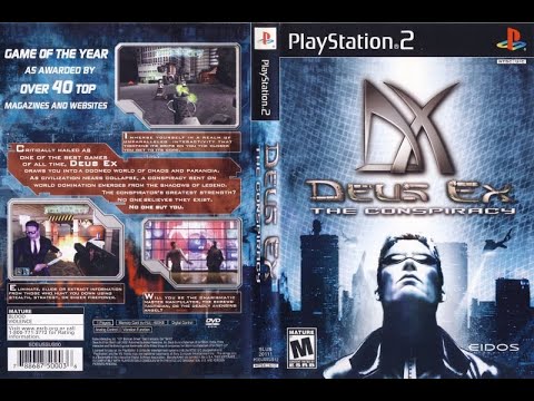 Deus EX sur PlayStation 2 PAL