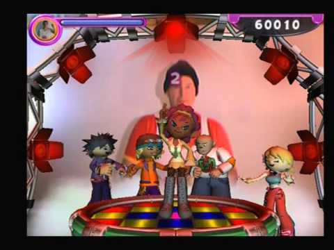 Scène de jeu de EyeToy : Groove sur PS2