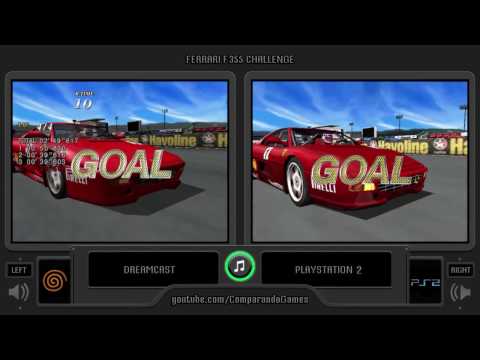Ferrari F355 Challenge sur PlayStation 2 PAL