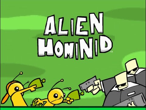 Capture de Alien Hominid sur PS2