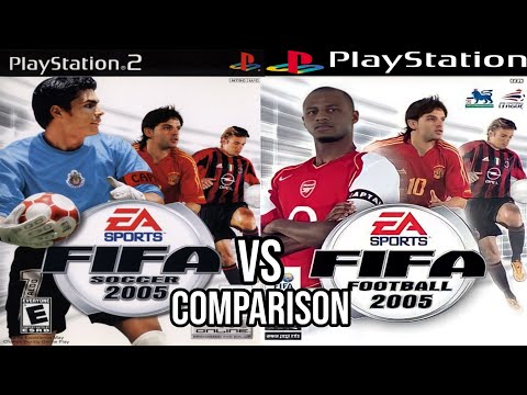 Fifa 2005 sur PlayStation 2 PAL