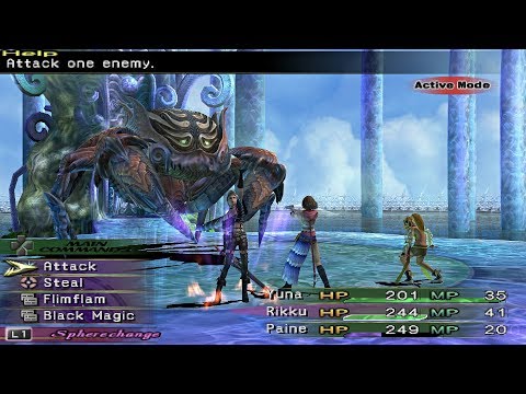 Aperçu du jeu Final Fantasy X-2 sur PS2