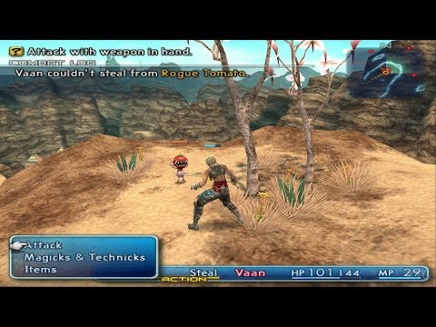 Scène de jeu de Final Fantasy XII sur PS2