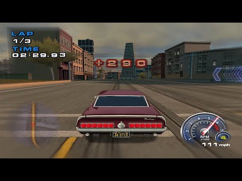 Ford Mustang sur PlayStation 2 PAL