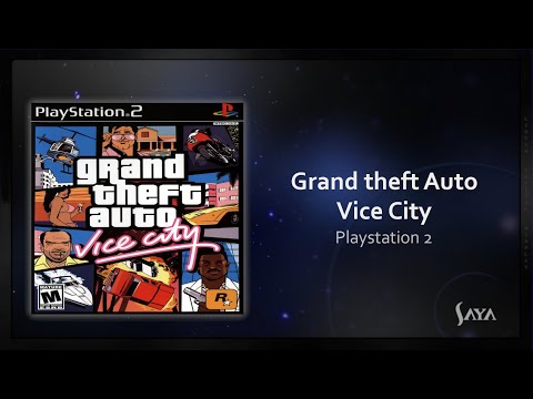 GTA Vice City sur PlayStation 2 PAL