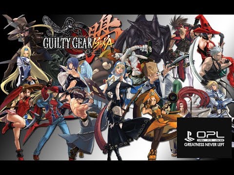 Scène de jeu de Guilty Gear Isuka sur PS2