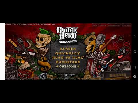 Scène de jeu de Guitar Hero Greatest Hits sur PS2