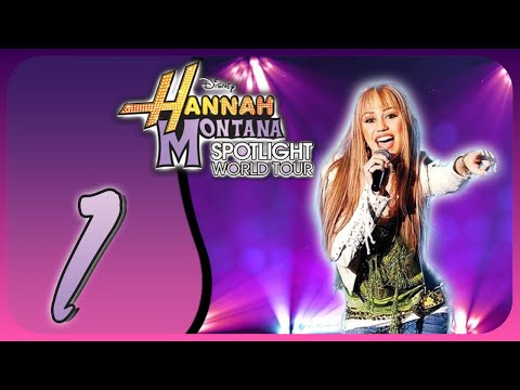 Capture de Hannah Montana en tournée mondiale sur PS2