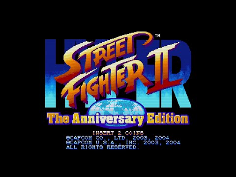 Hyper Street Fighter II sur PlayStation 2 PAL