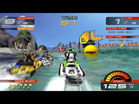 Jet Ski Riders sur PlayStation 2 PAL