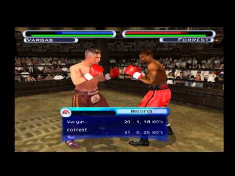 Screen de Knockout Kings 2001 sur PS2