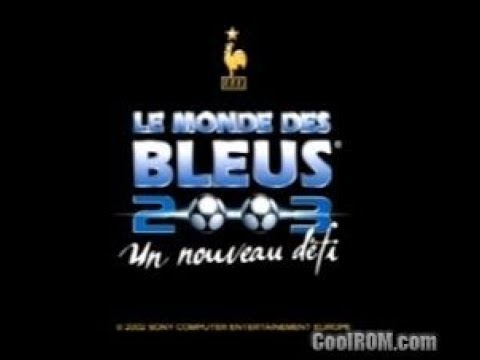 Le Monde des Bleus 2003 sur PlayStation 2 PAL