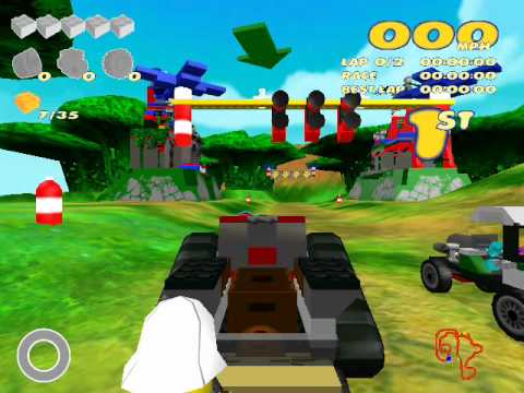 LEGO Racers 2 sur PlayStation 2 PAL