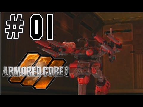 Scène de jeu de Armored Core 3 sur PS2