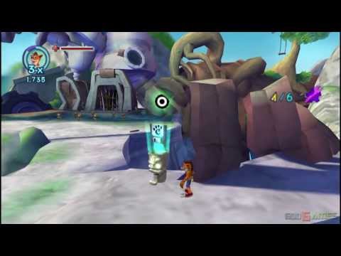 Capture de Crash : Génération Mutant sur PSP