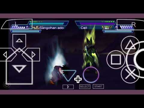 Scène de jeu de Dragon Ball Z: Shin Budokai 2 sur PSP