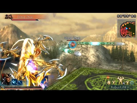 Aperçu du jeu Dynasty Warriors: Strikeforce sur PSP