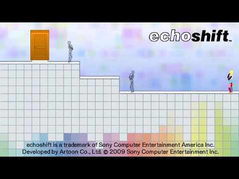Scène de jeu de echoshift sur PSP