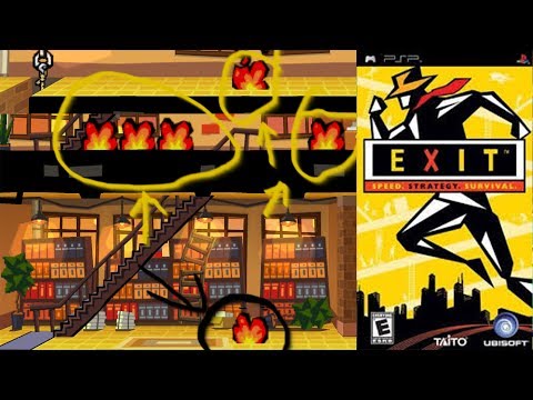 Scène de jeu de Exit sur PSP