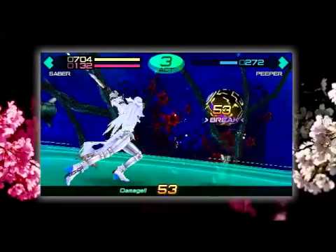 Aperçu du jeu Fate/EXTRA CCC sur PSP