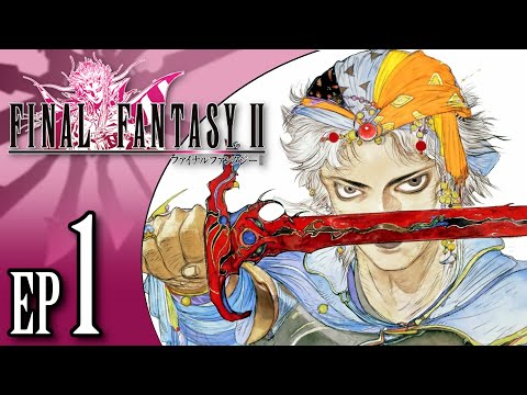 Scène de jeu de Final Fantasy II sur PSP
