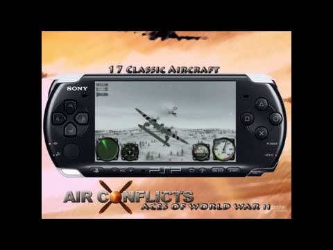 Screen de Air Conflicts: Aces of World War II sur PSP