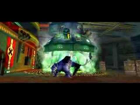 Scène de jeu de Hellboy: The Science of Evil sur PSP
