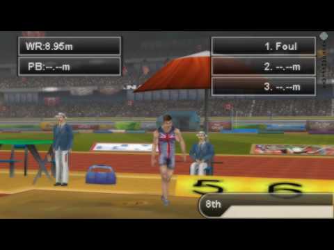 Screen de International Athletics sur PSP