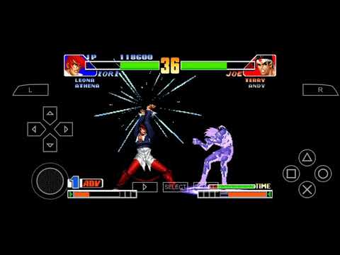Capture de The King of Fighters Collection: The Orochi Saga sur PSP