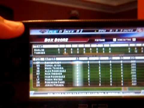 Major League Baseball 2K8 sur PSP