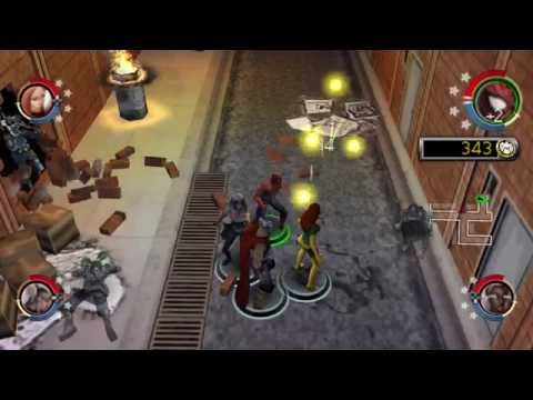 Capture de Marvel: Ultimate Alliance 2 sur PSP