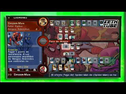 Illustration vidéo de Marvel Trading Card Game sur PSP