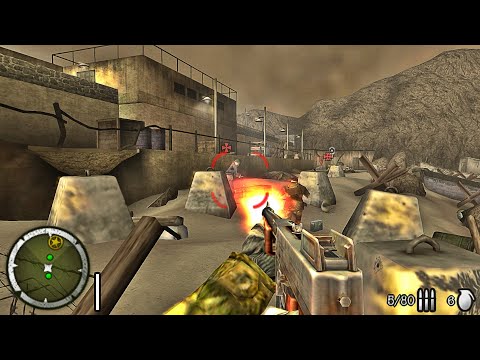 Scène de jeu de Medal of Honor: Heroes sur PSP