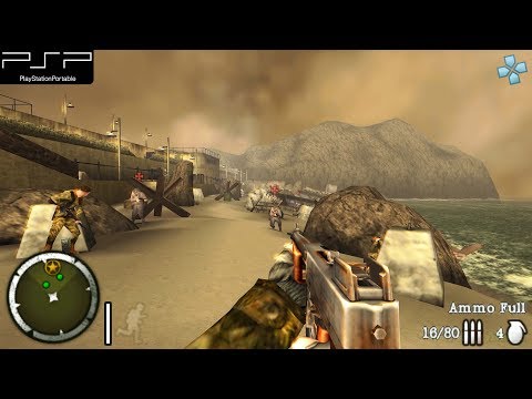 Scène de jeu de Medal of Honor: Heroes 2 sur PSP