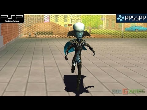 Illustration vidéo de Megamind : Le justicier bleu sur PSP
