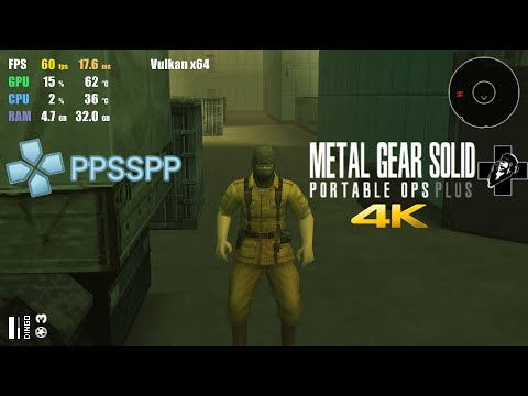 Screen de Metal Gear Solid: Portable Ops Plus sur PSP