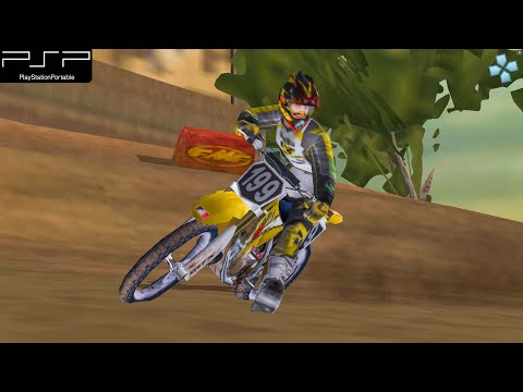 Illustration vidéo de MTX Mototrax sur PSP