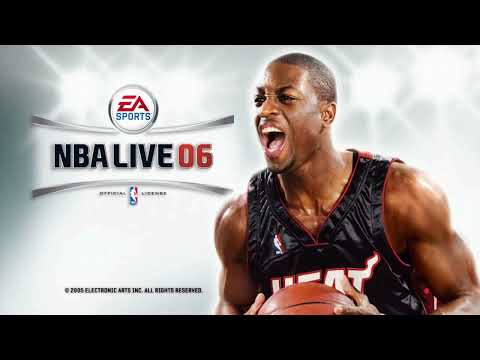Scène de jeu de NBA Live 06 sur PSP