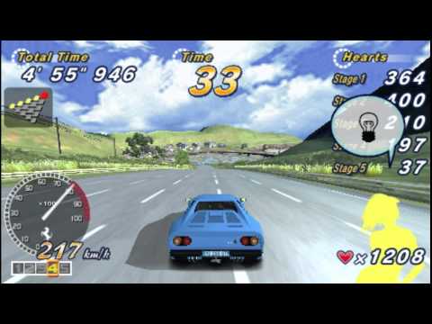 Aperçu du jeu Out Run 2006: Coast 2 Coast sur PSP