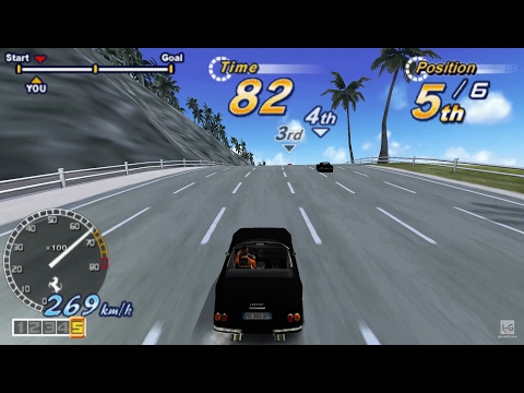 Illustration vidéo de Out Run 2006: Coast 2 Coast sur PSP