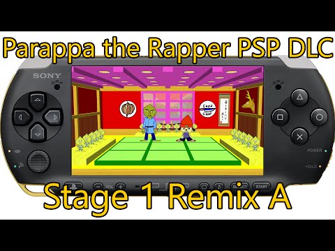 Capture de PaRappa the Rapper sur PSP