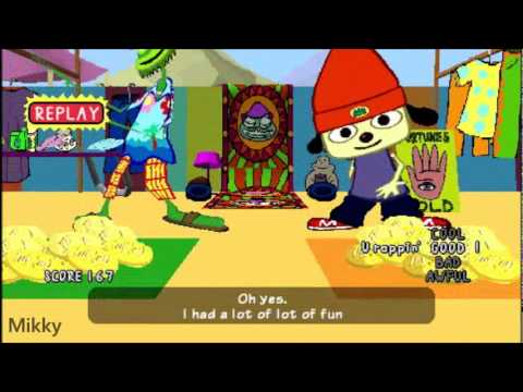 Illustration vidéo de PaRappa the Rapper sur PSP