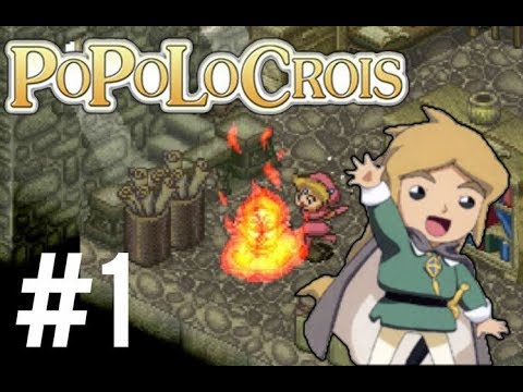 Scène de jeu de PoPoLoCrois sur PSP