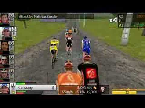 Pro Cycling : Saison 2007 sur PSP