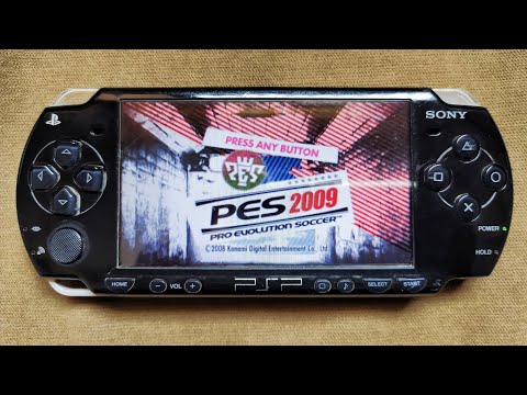 Scène de jeu de Pro Evolution Soccer 2009 sur PSP
