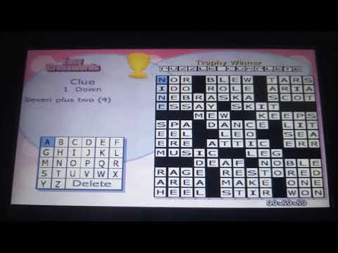 Puzzle Challenge: Crosswords and More! sur PSP