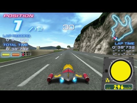 Scène de jeu de Ridge Racer 2 sur PSP
