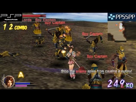 Screen de Samurai Warriors: State of War sur PSP