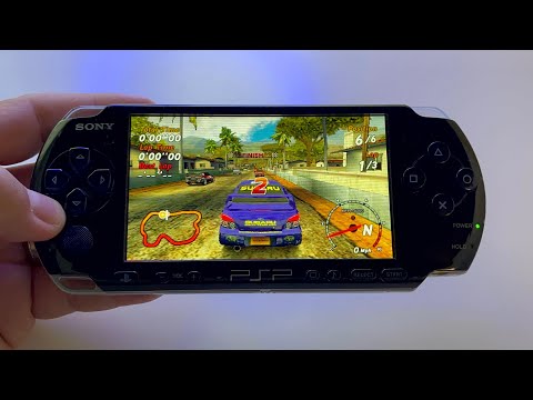 Sega Rally sur PSP